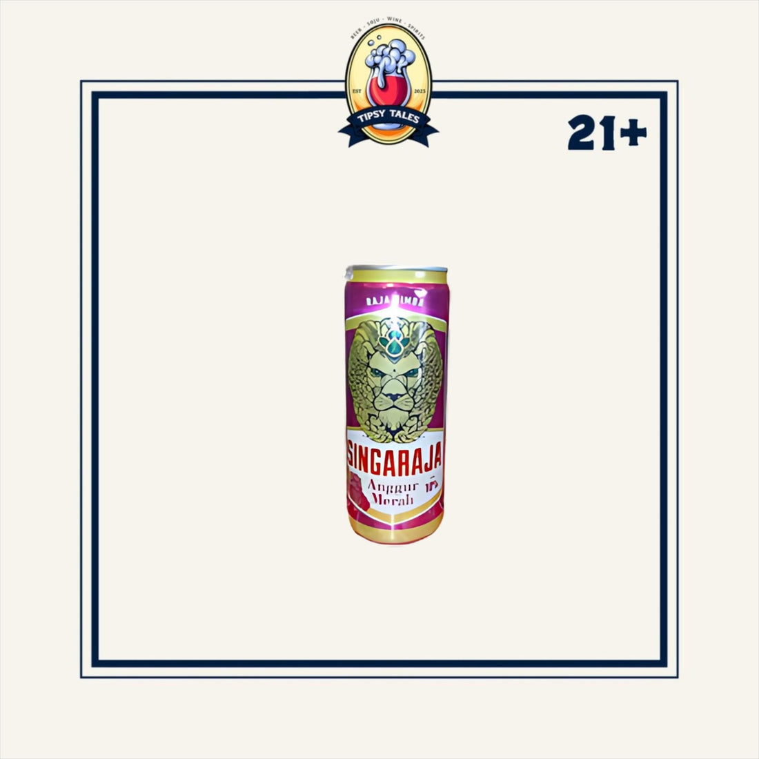 Singaraja Anggur Merah Can 320ml 1