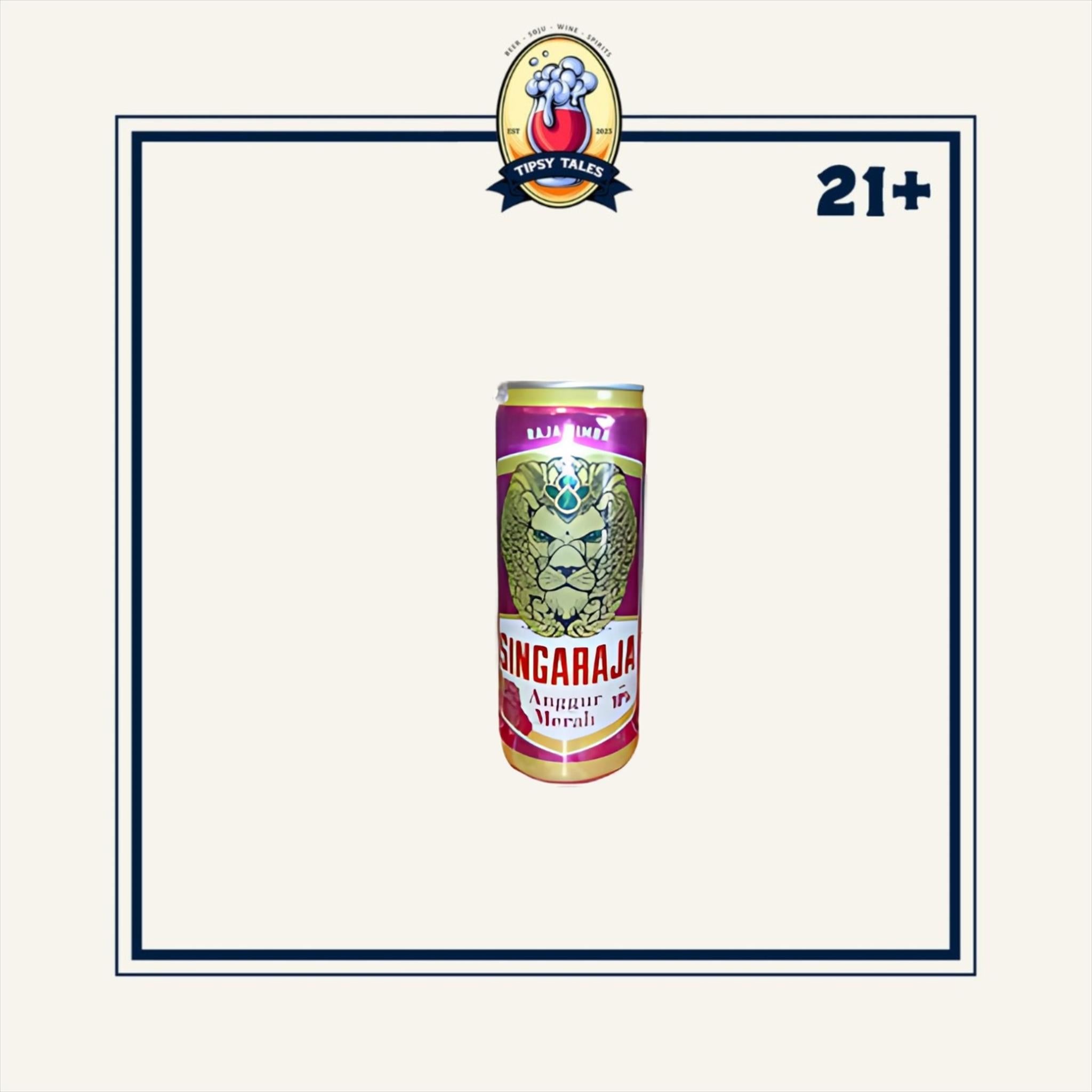 Singaraja Anggur Merah Can 320ml 1
