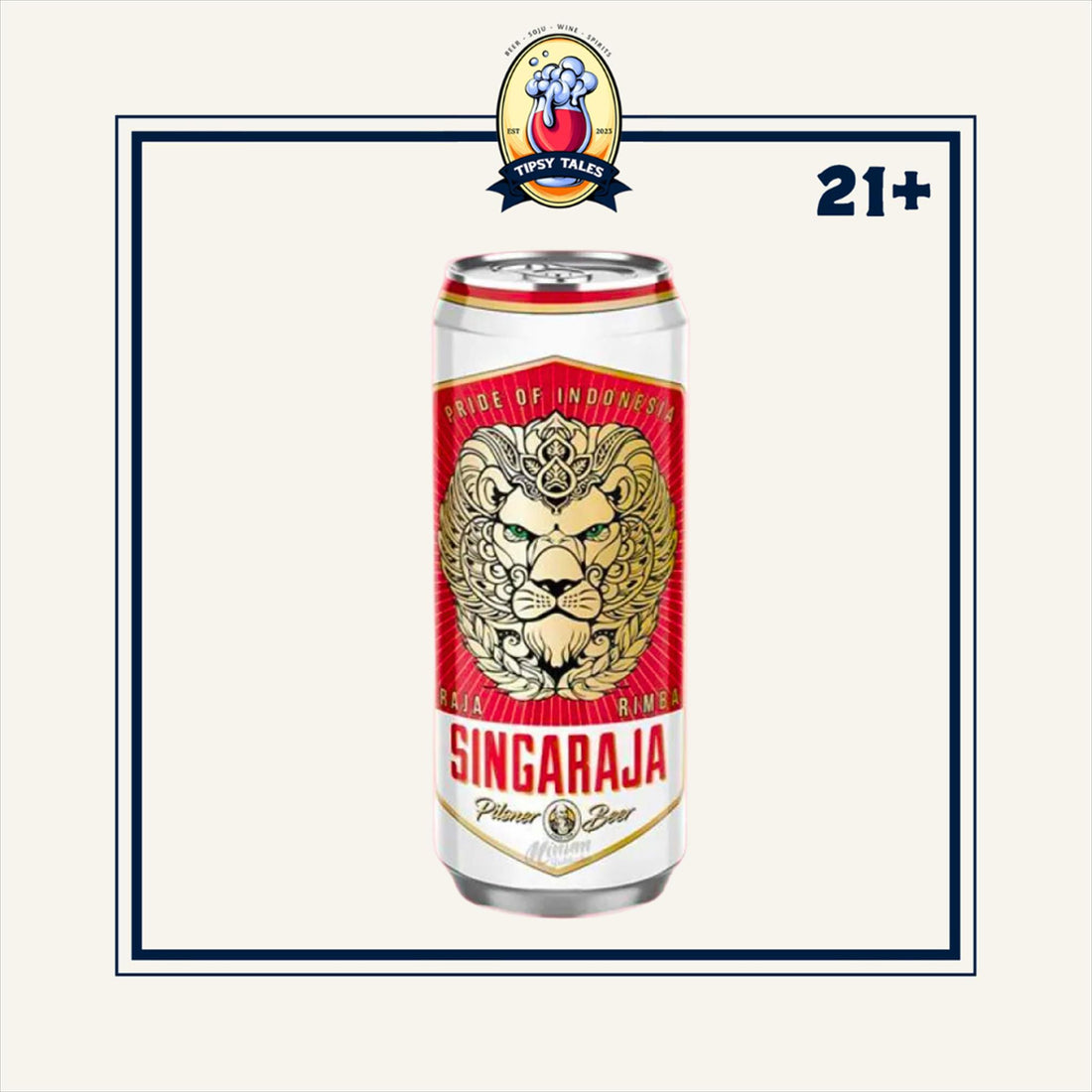 Singaraja Pilsener Can 500 ml 1