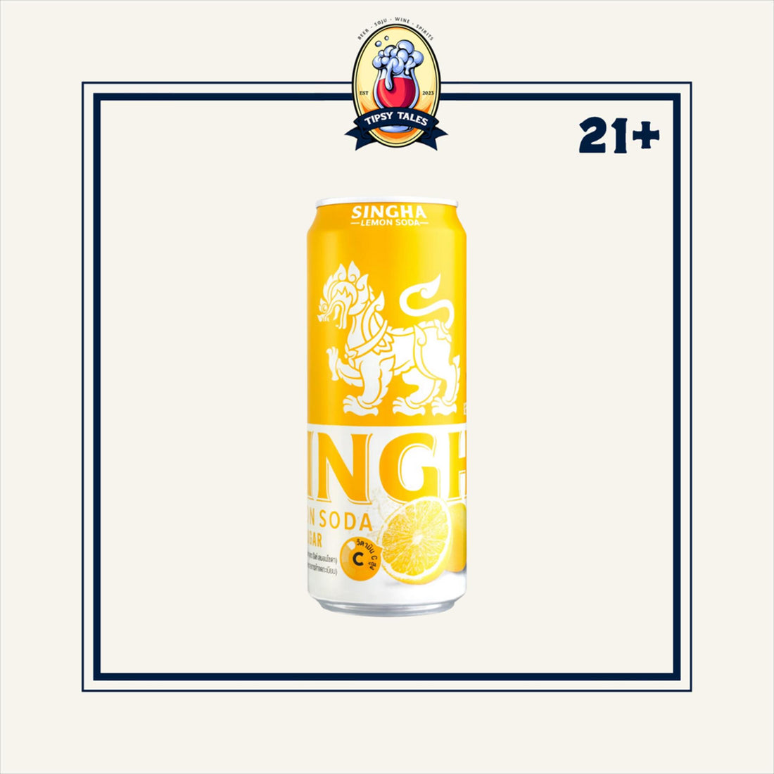 Singha Lemon Can 330ml 1
