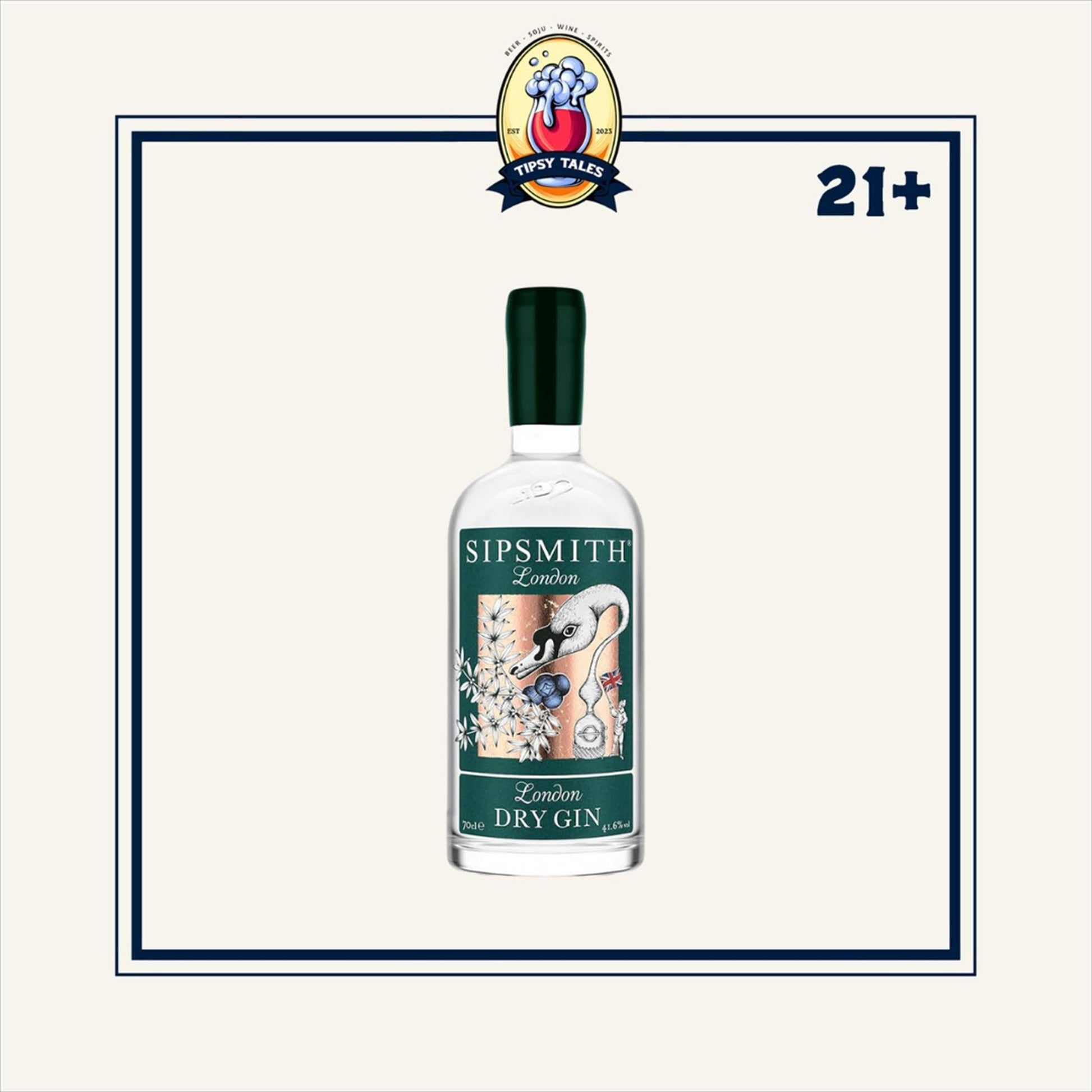 SIPSMITH London Dry Gin 700ml 1