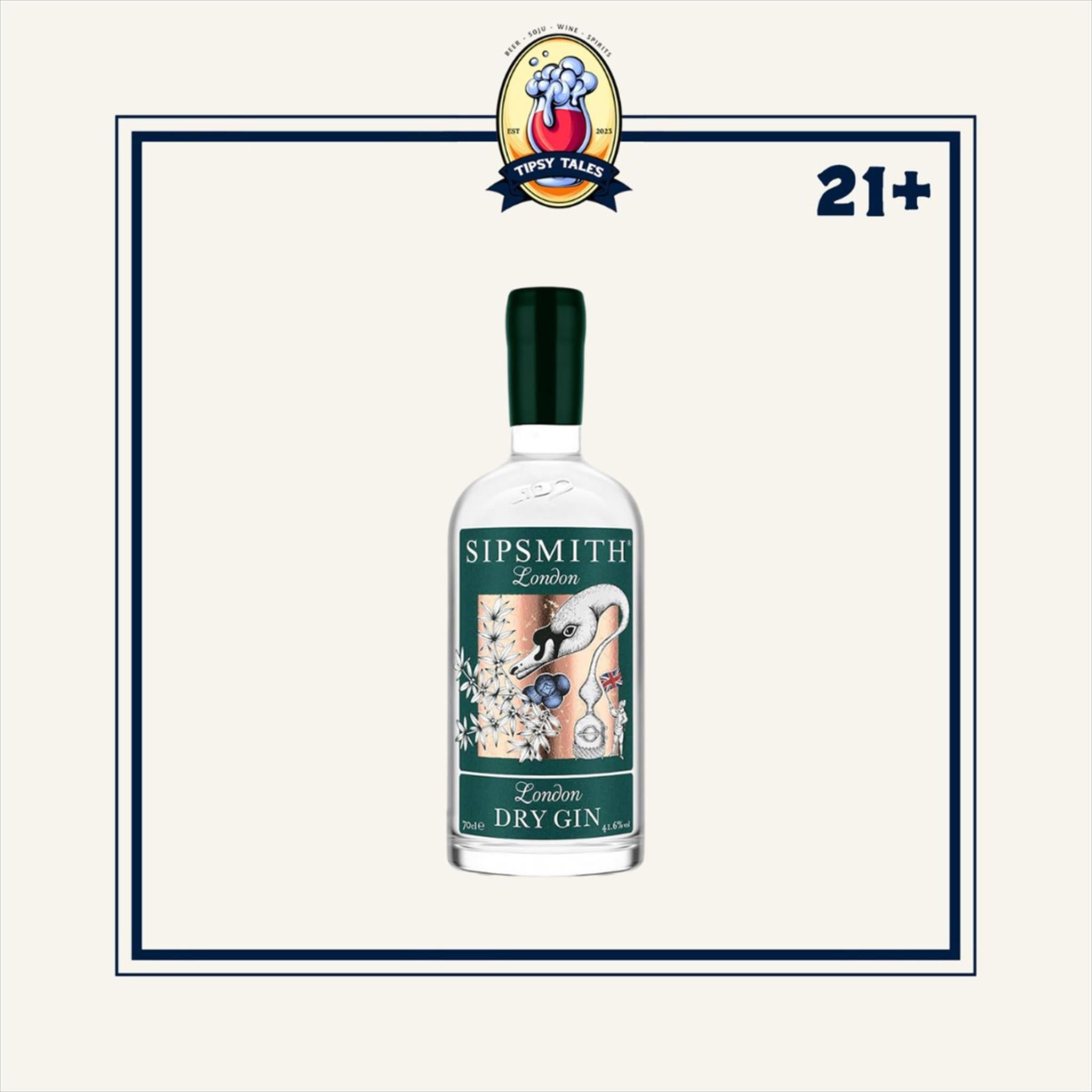 SIPSMITH London Dry Gin 700ml 1