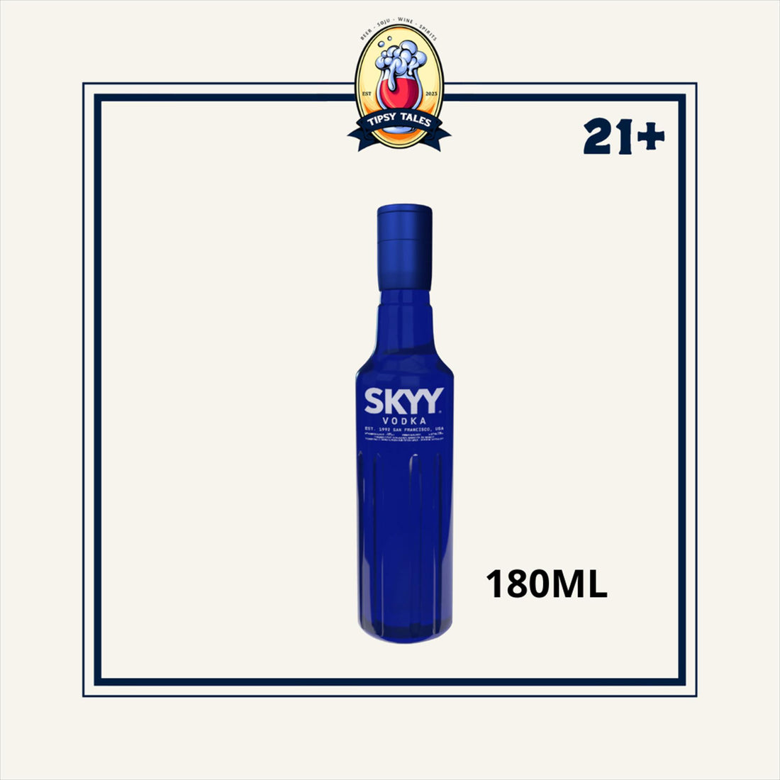 Skyy Vodka Mini Bottle 180ml 1
