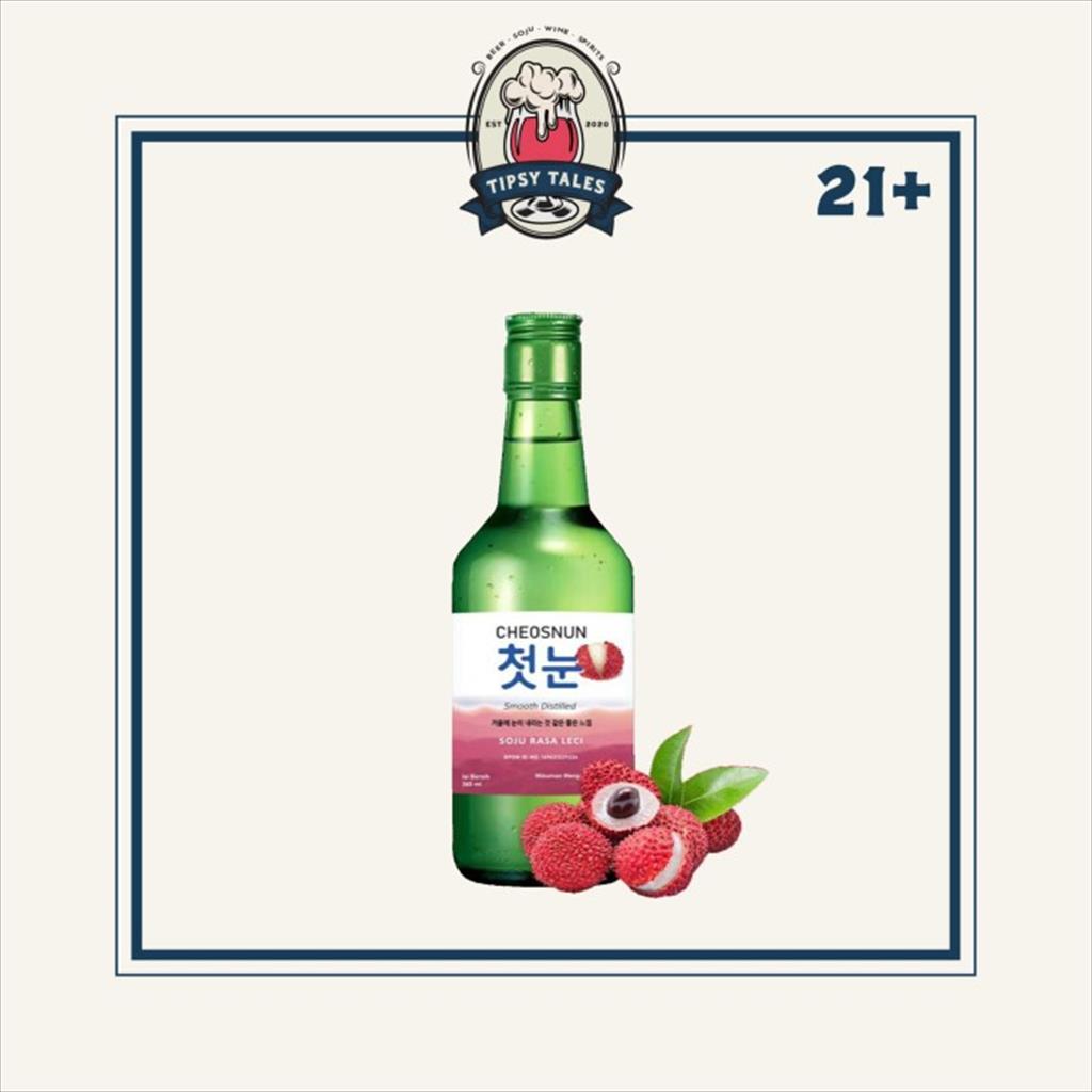 Soju Cheosnun Lychee / Leci 360ml 1