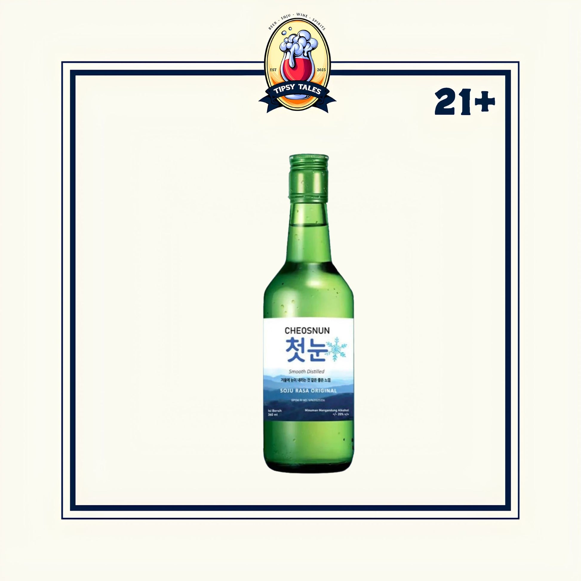 Soju Cheosnun Original 360ml 1
