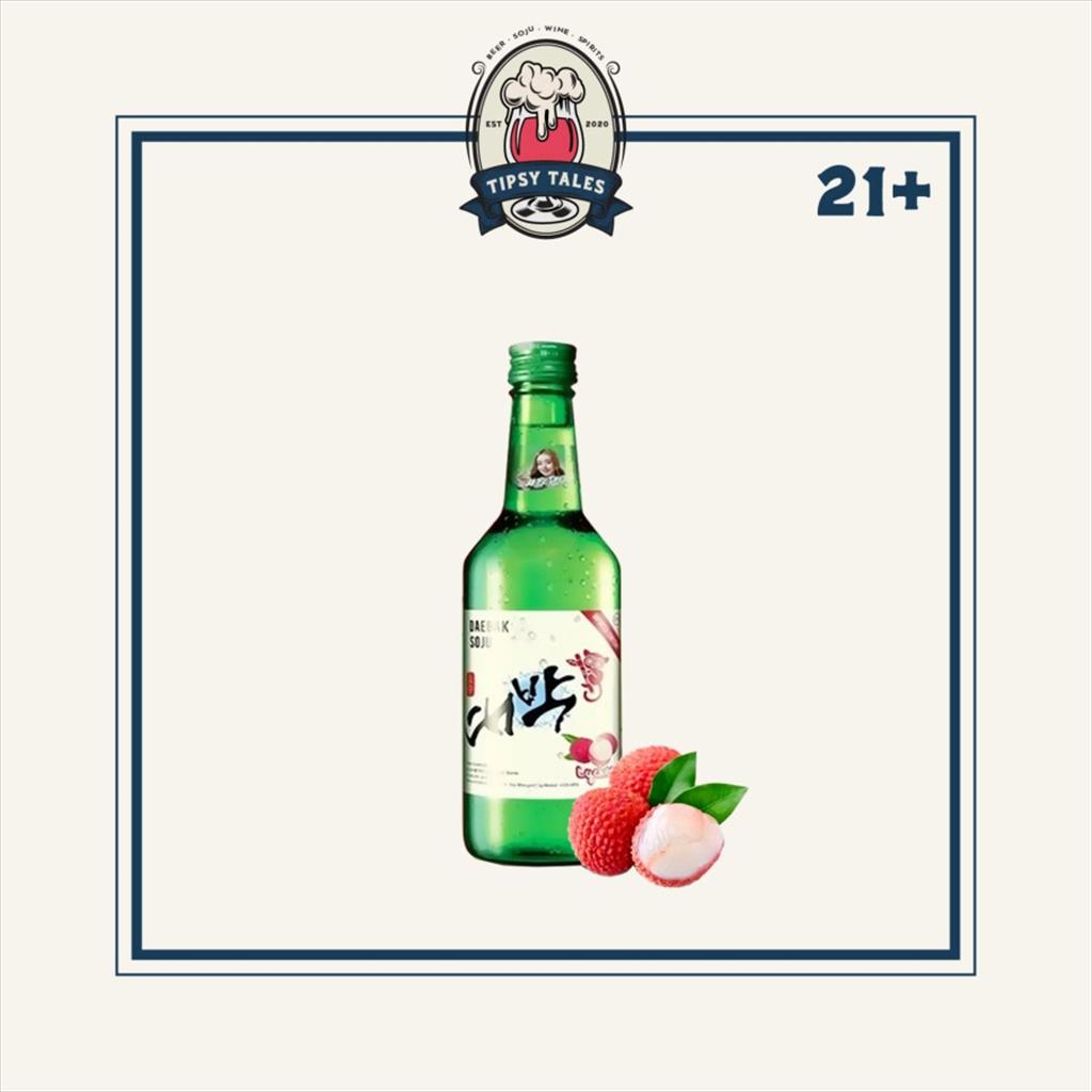 Soju Daebak Lychee / Leci 360ml 1