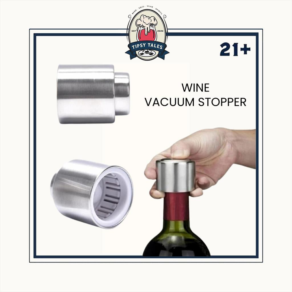 Stainless Vacuum Botol Anggur/ Stopper Penyimpanan 1