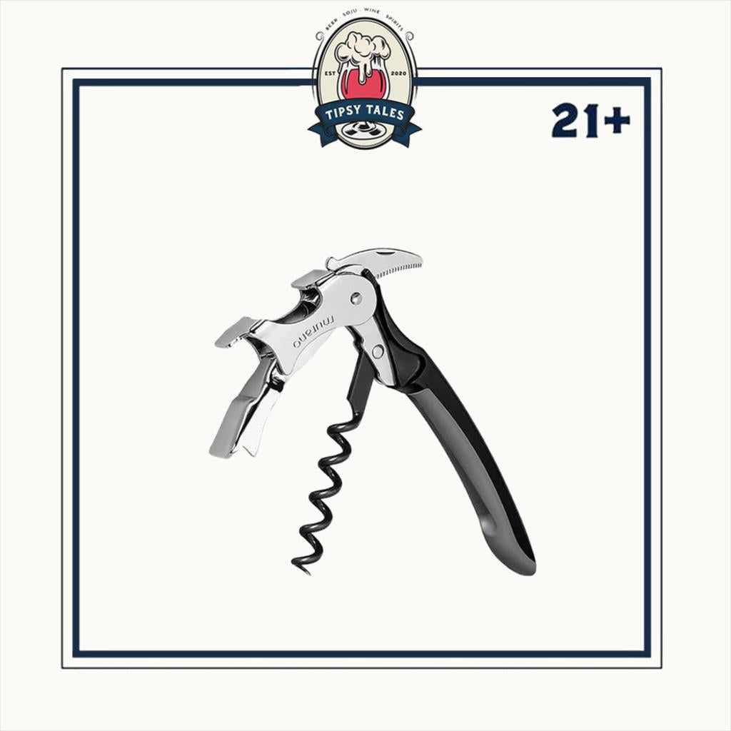 Stopper Serena Corkscrew Black 1