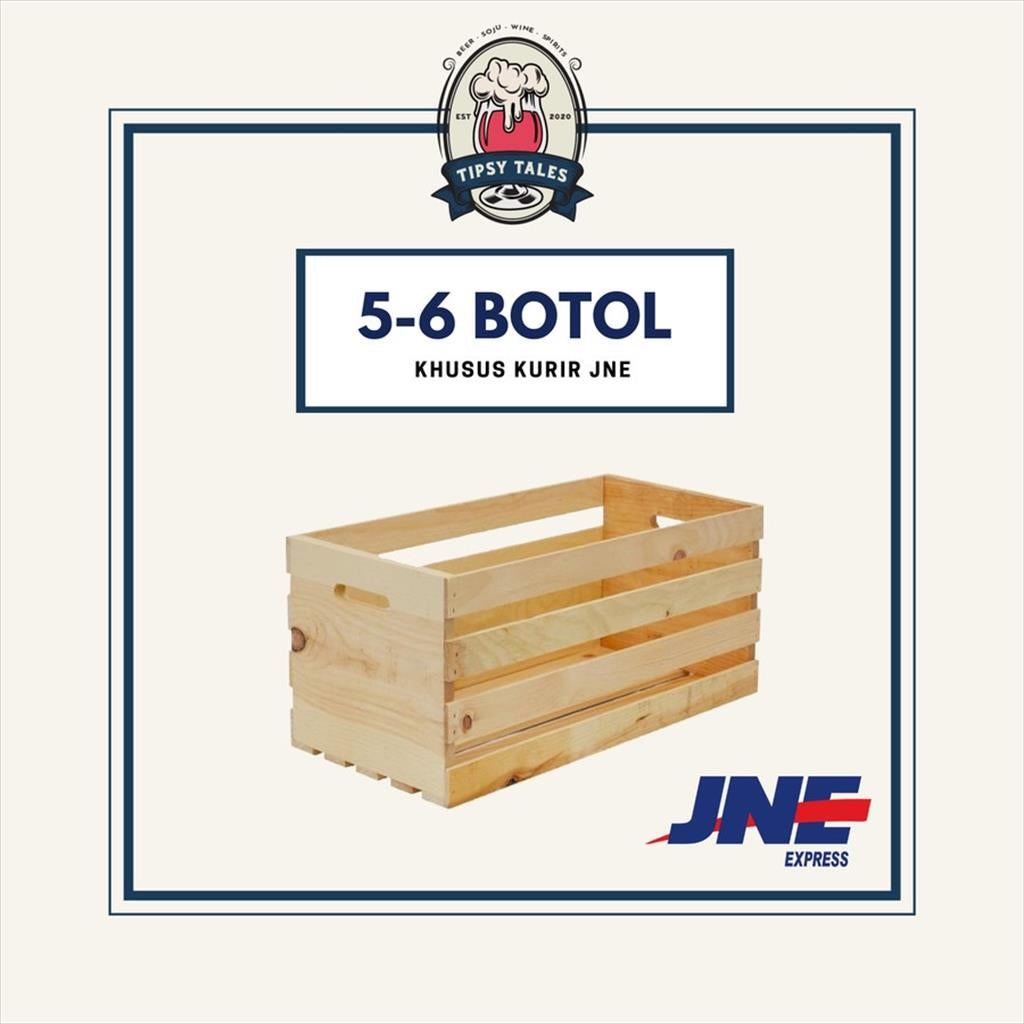Tambahan Packing Kayu Khusus JNE (5-6 Botol) 1
