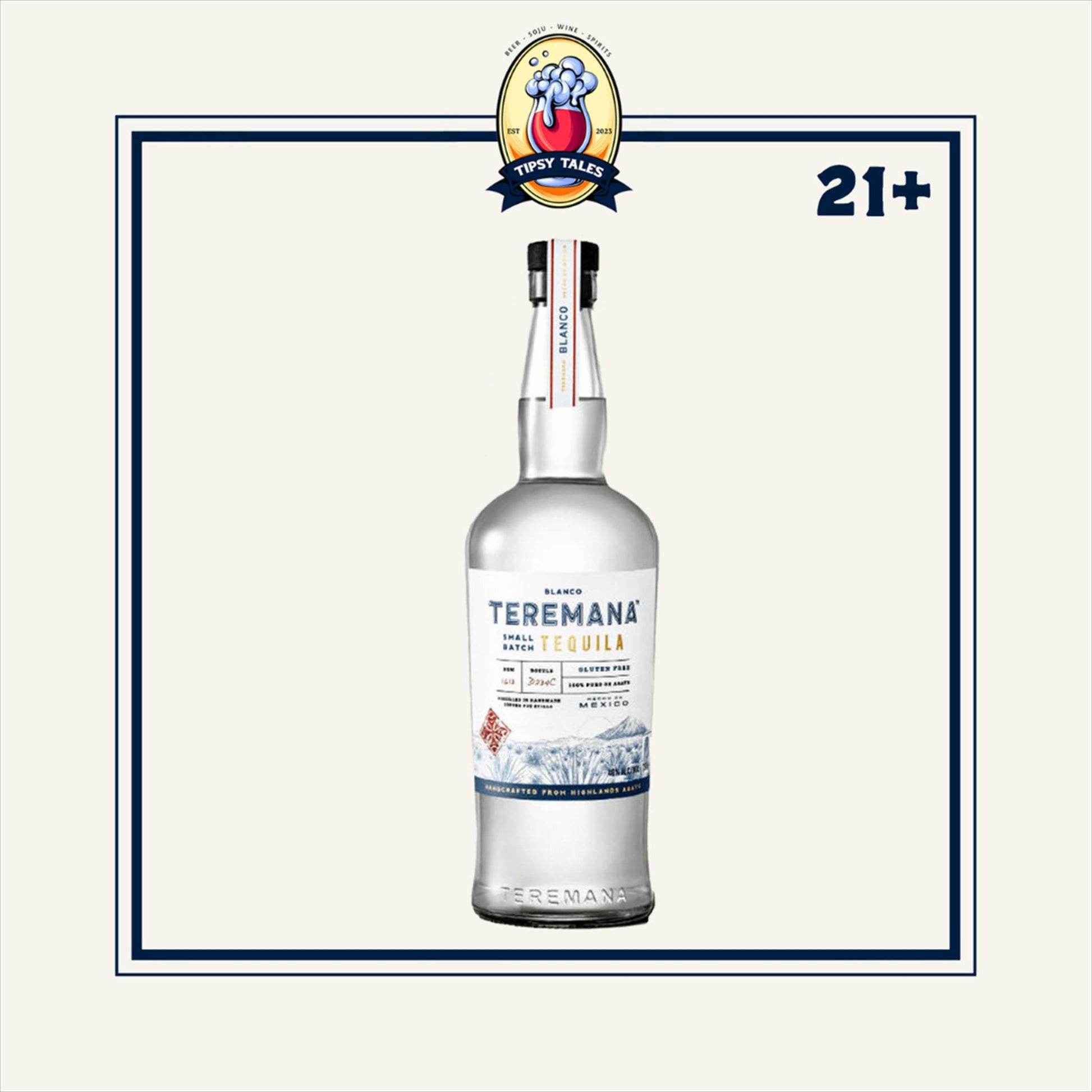 Teremana Blanco Tequila 750ml 1