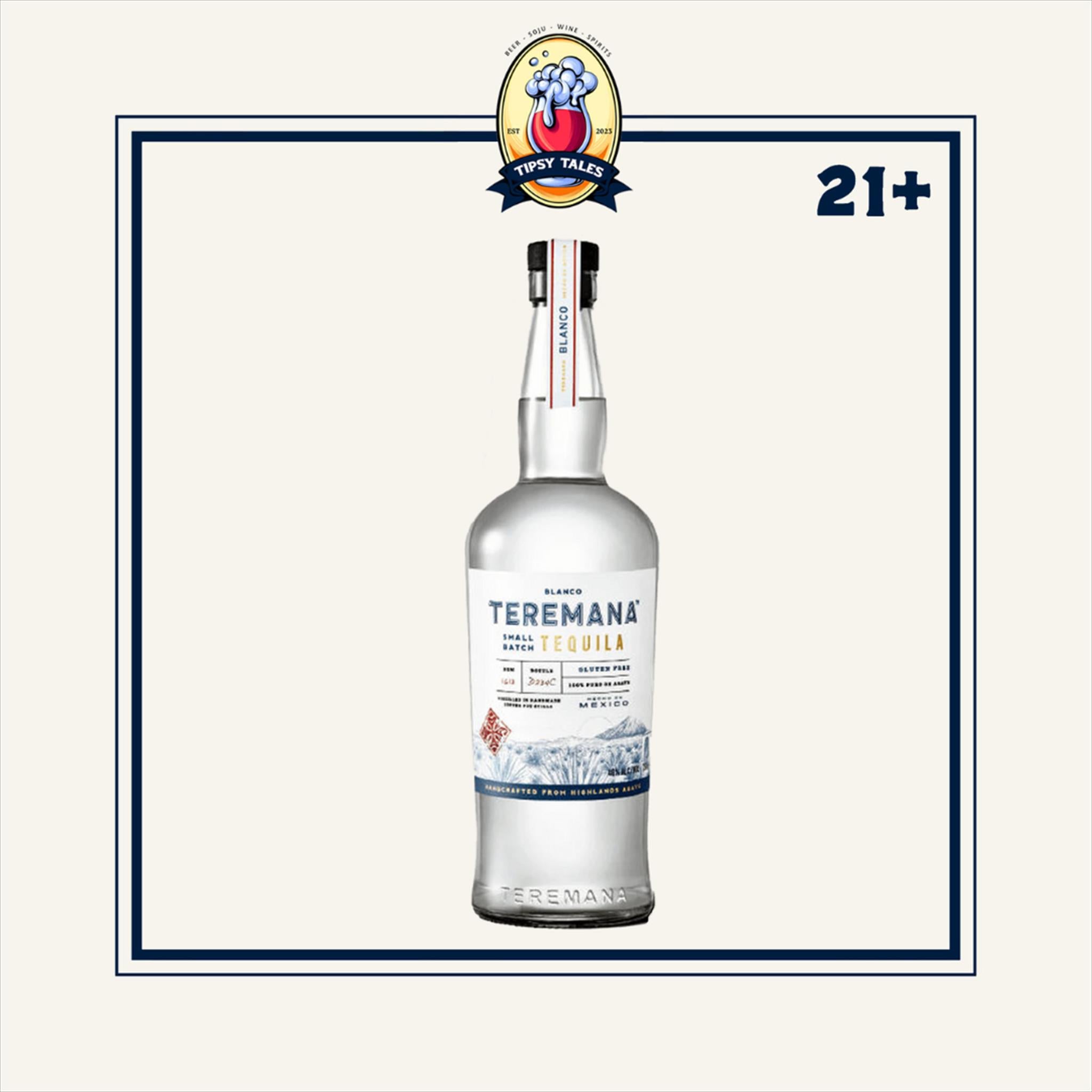 Teremana Blanco Tequila 750ml 1