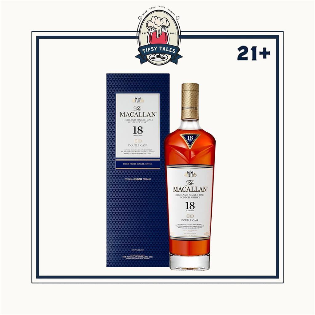 The Macallan 18 Year Old Double Cask Scotch Whisky 700ml 1