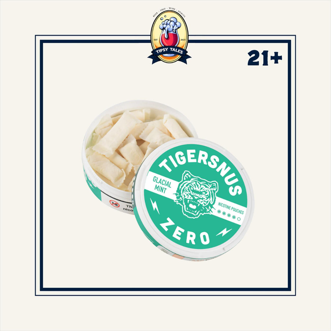 Tigersnus Zero Glacial Mint 1