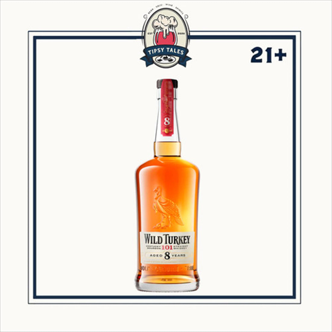 Wild Turkey 8 Years Bourbon 750ml 1